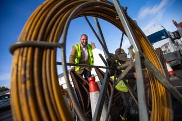 Guernsey Press Justin wheel shot